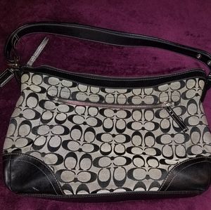 Coach purse with matching wallet